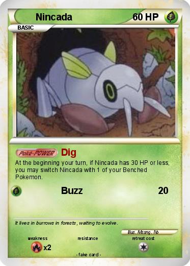Pokemon Nincada