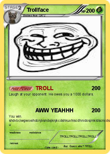 Pokemon Trollface