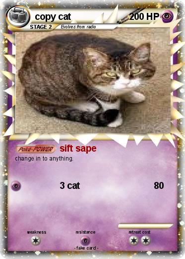 Pokemon copy cat