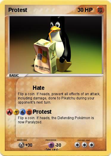 Pokemon Protest