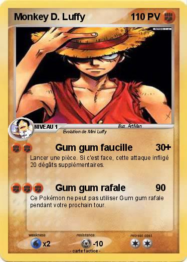 Pokemon Monkey D. Luffy