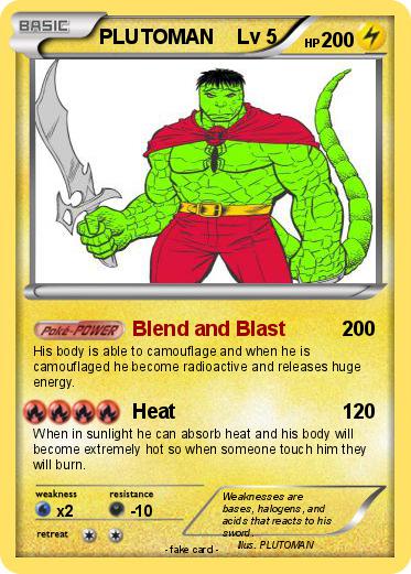 Pokemon PLUTOMAN    Lv 5