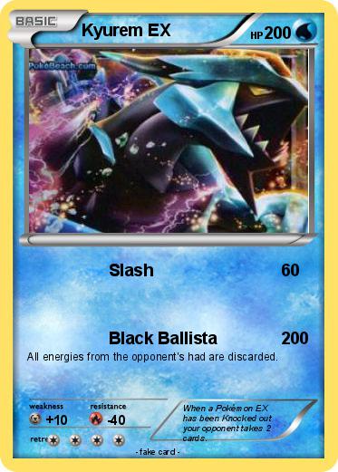 Pokemon Kyurem EX