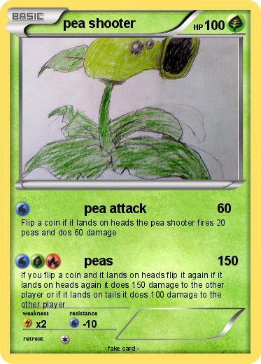 Pokemon pea shooter