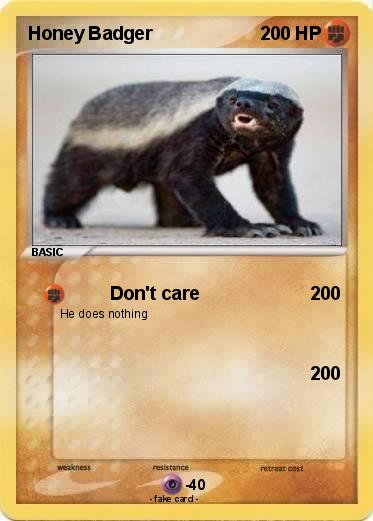 Pokemon Honey Badger