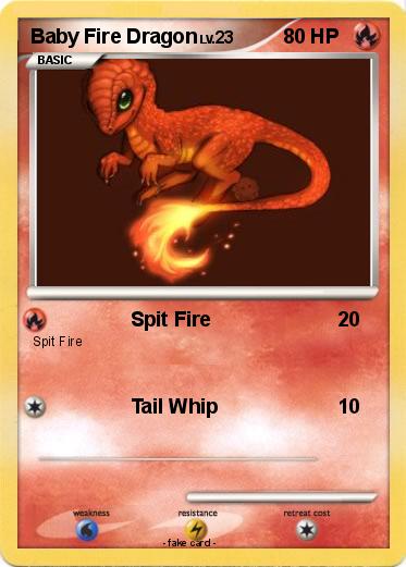 Pokemon Baby Fire Dragon
