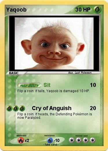 Pokemon Yaqoob