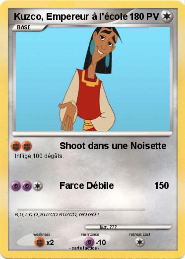 Pokemon Kuzco, Empereur à l'école
