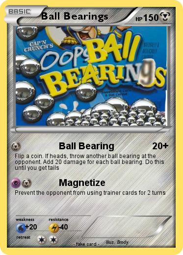 Pokemon Ball Bearings