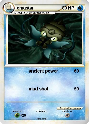 Pokemon omastar