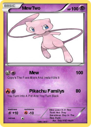 Pokemon MewTwo