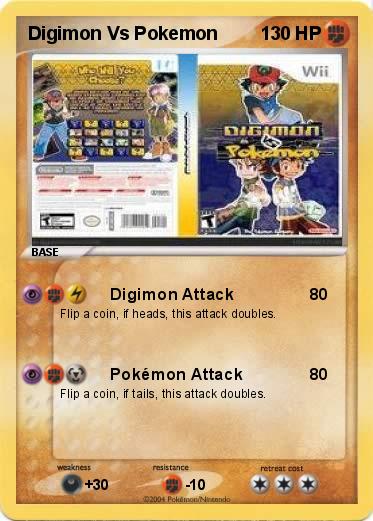 Pokemon Digimon Vs Pokemon