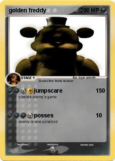 Pokemon golden freddy