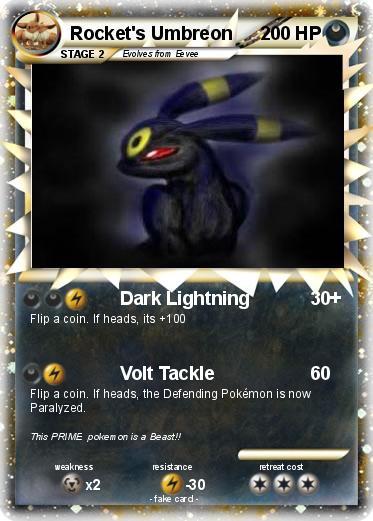 Pokemon Rocket's Umbreon