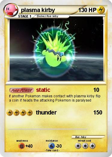 Pokemon plasma kirby