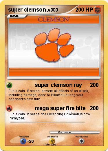 Pokemon super clemson