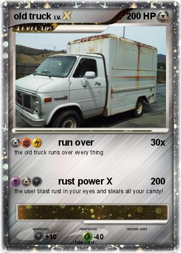 Pokemon old truck