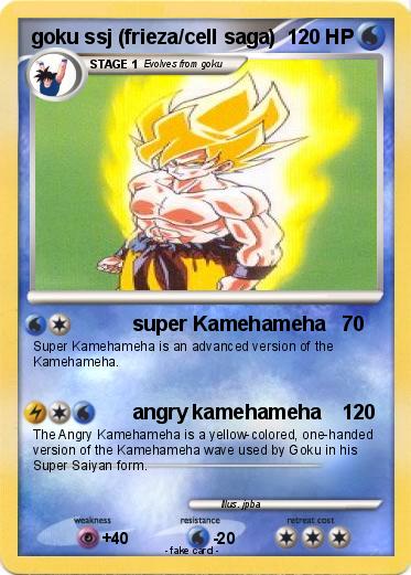 Pokemon goku ssj (frieza/cell saga)
