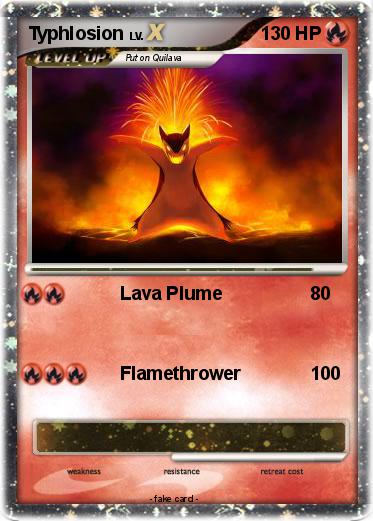 Pokemon Typhlosion