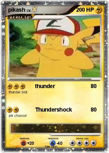 Pokemon pikash