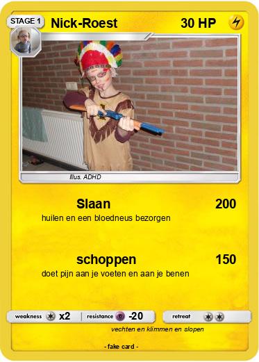 Pokemon Nick-Roest