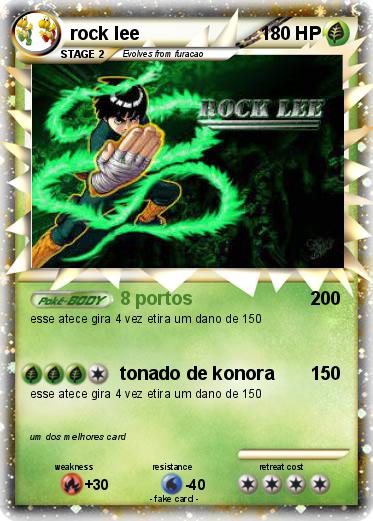 Pokemon rock lee
