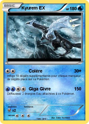 Pokemon Kyurem EX