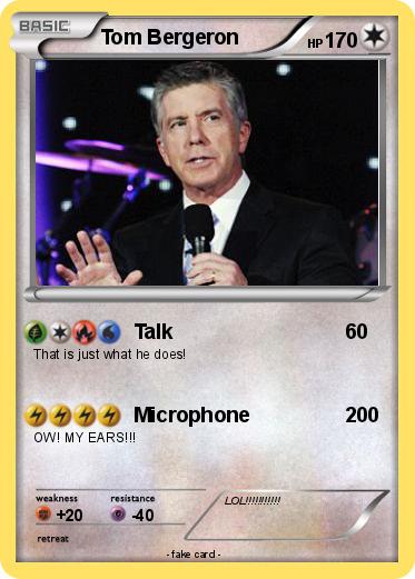 Pokemon Tom Bergeron