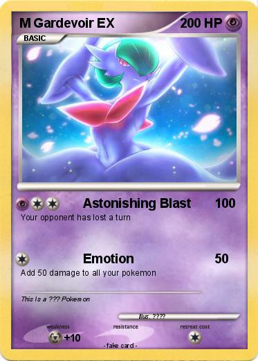 Pokemon M Gardevoir EX