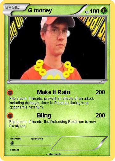 Pokemon G money