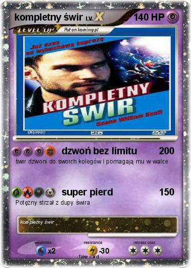 Pokemon kompletny świr