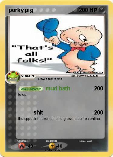 Pokemon porky pig