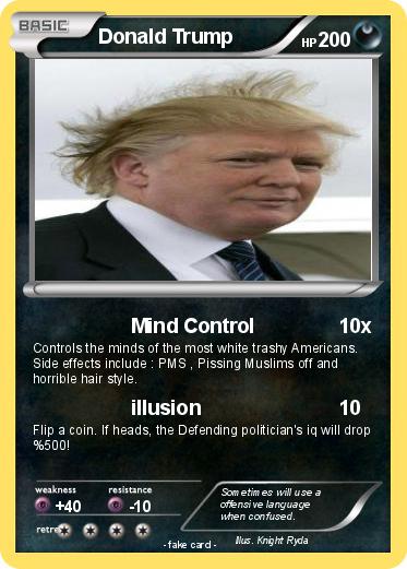 Pokemon Donald Trump