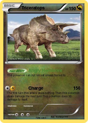 Pokemon Triceratops