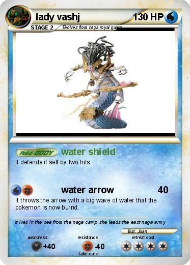 Pokemon lady vashj