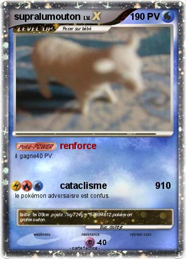 Pokemon supralumouton