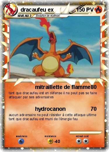 Pokemon dracaufeu ex