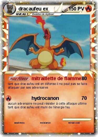 Pokemon dracaufeu ex