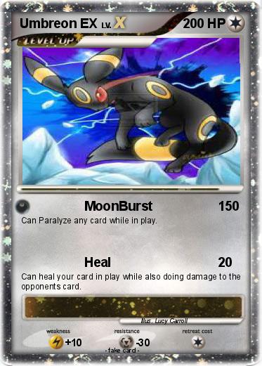 Pokemon Umbreon EX