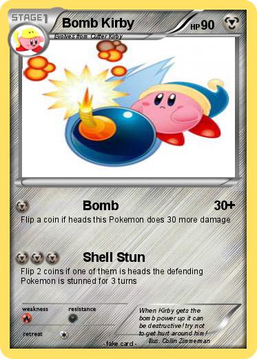 Pokemon Bomb Kirby