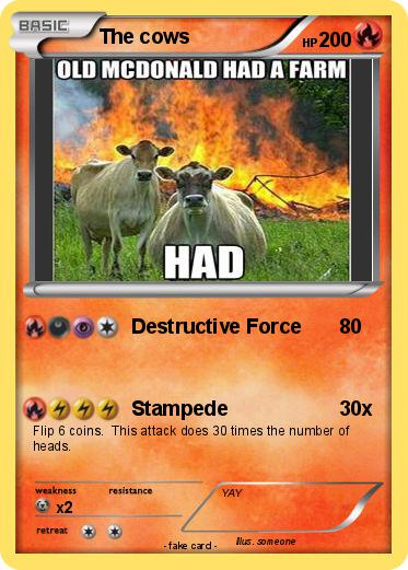 Pokemon The cows