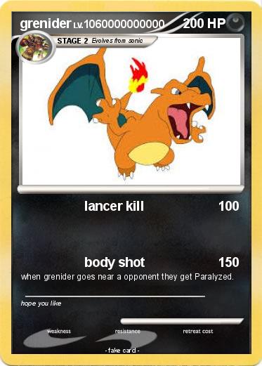 Pokemon grenider