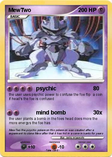 Pokemon MewTwo