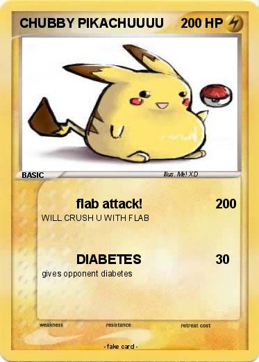 Pokemon CHUBBY PIKACHUUUU