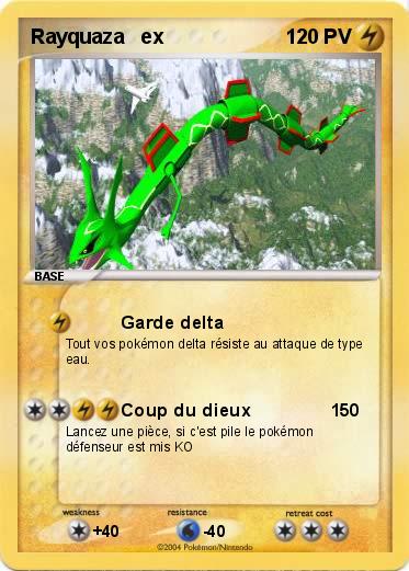 Pokemon Rayquaza   ex               