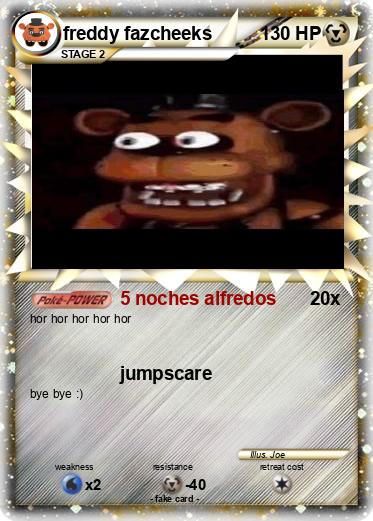 Pokemon freddy fazcheeks