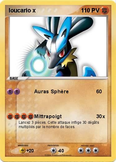 Pokemon loucario x