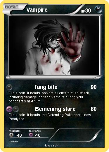 Pokemon Vampire