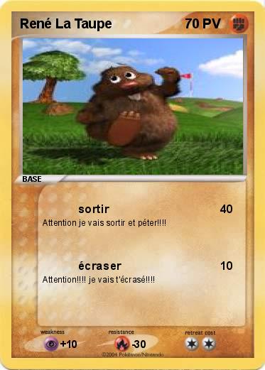 Pokemon René La Taupe
