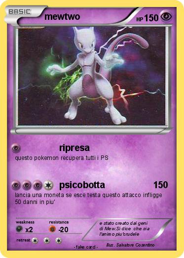 Pokemon mewtwo